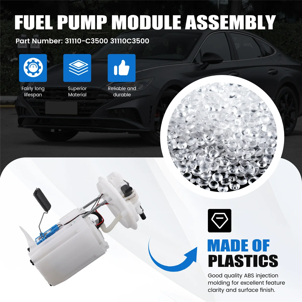 Модуль топливного насоса в сборе для Hyundai Sonata 9 2015-2016 31110-C3500 31110C3500