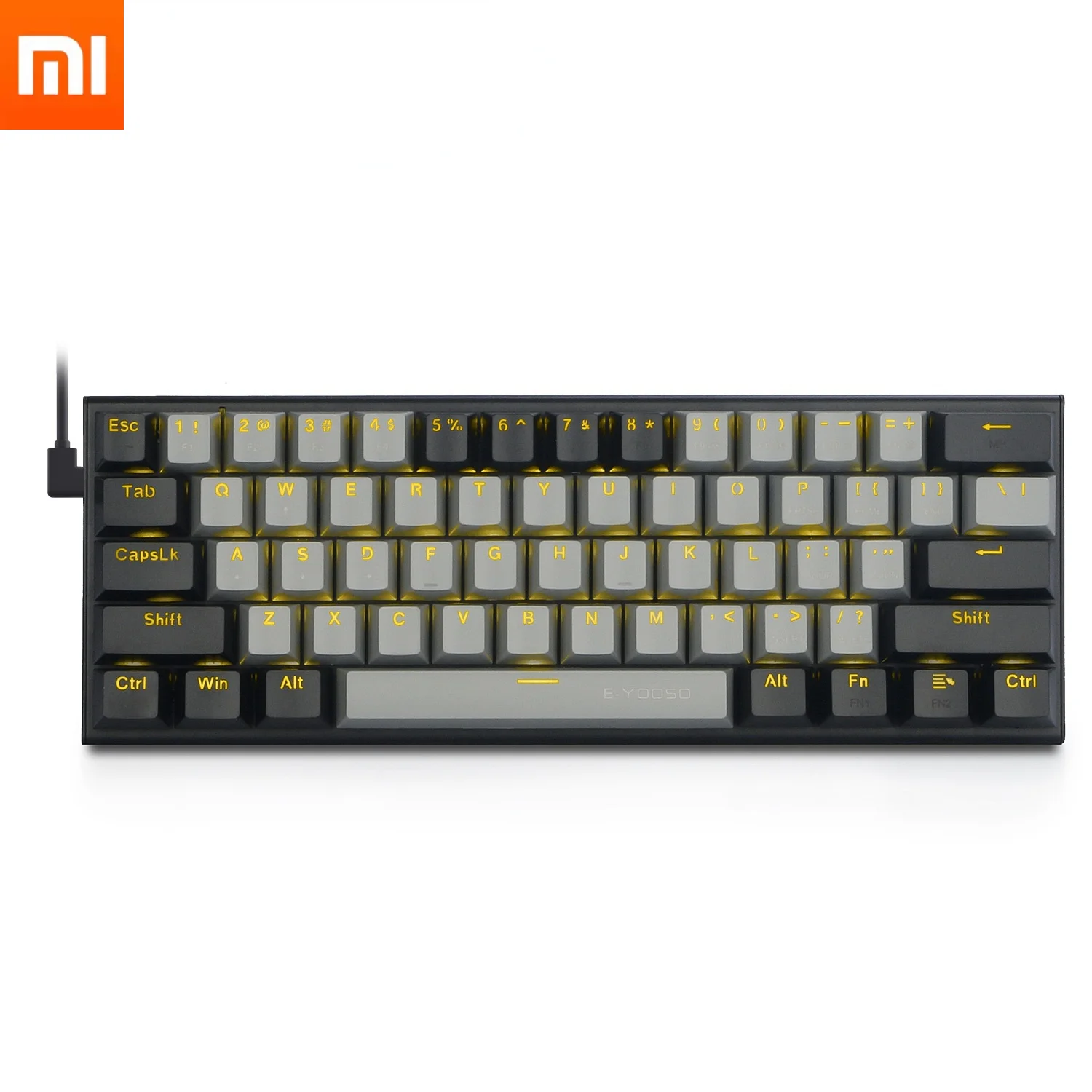 Usb Проводная Механическая клавиатура Z-11 60% игровая механическая со светодиодной