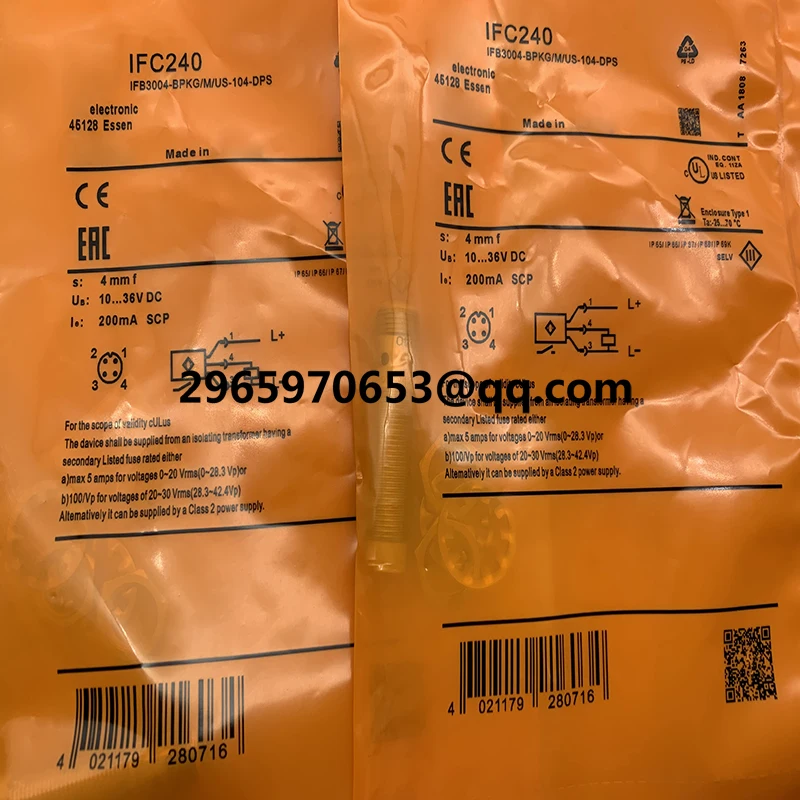 Новый датчик для бесконтактного переключателя IFC246 IFC247 IFC248 IFC258 IFC259 IFC237 IFC249 В