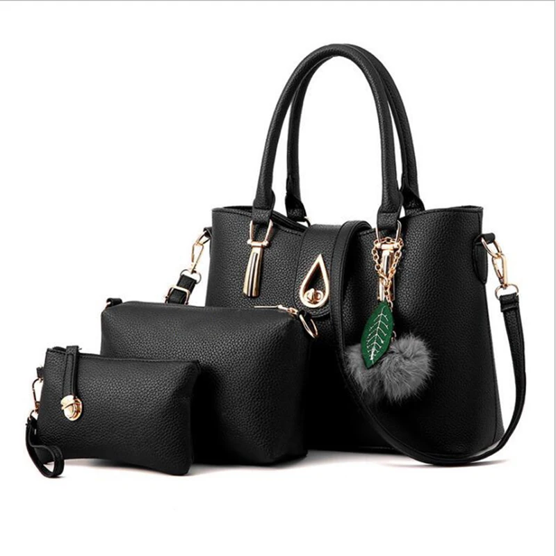 

2023 Autumn Winter New Women's Bag Designer Luxury Three-piece Handbags Shoulder Bags For Women Composite Bag Purse