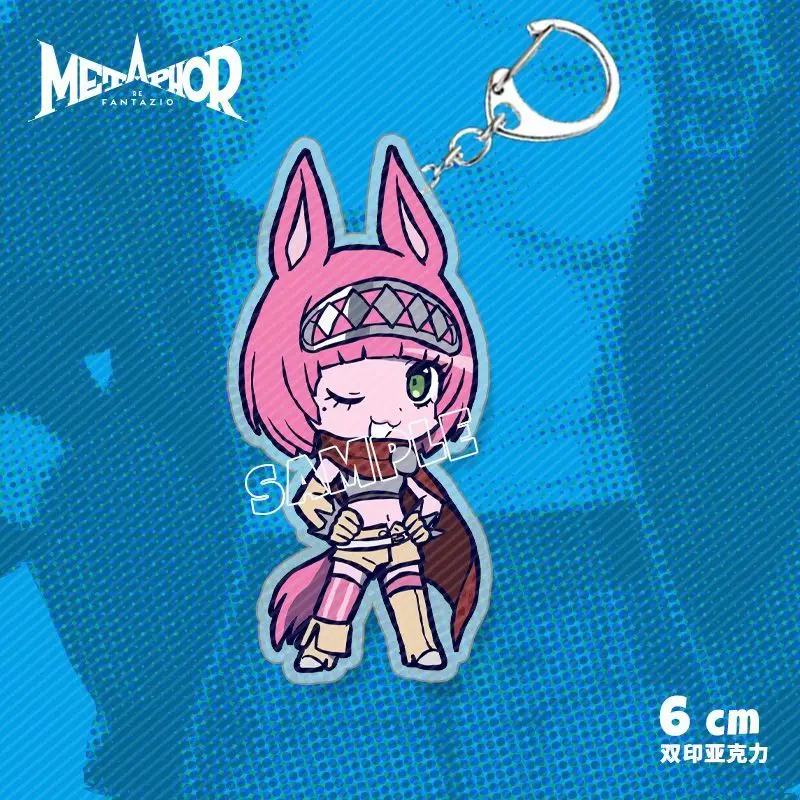 6 см Metaphor Refantazio игровые периферийные устройства акриловый рюкзак кулон