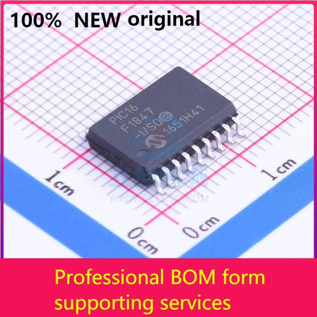 

PIC16F1847-I/SO PIC16F1847-I/SONew Оригинальный оригинальный чип IC 100% оригинал