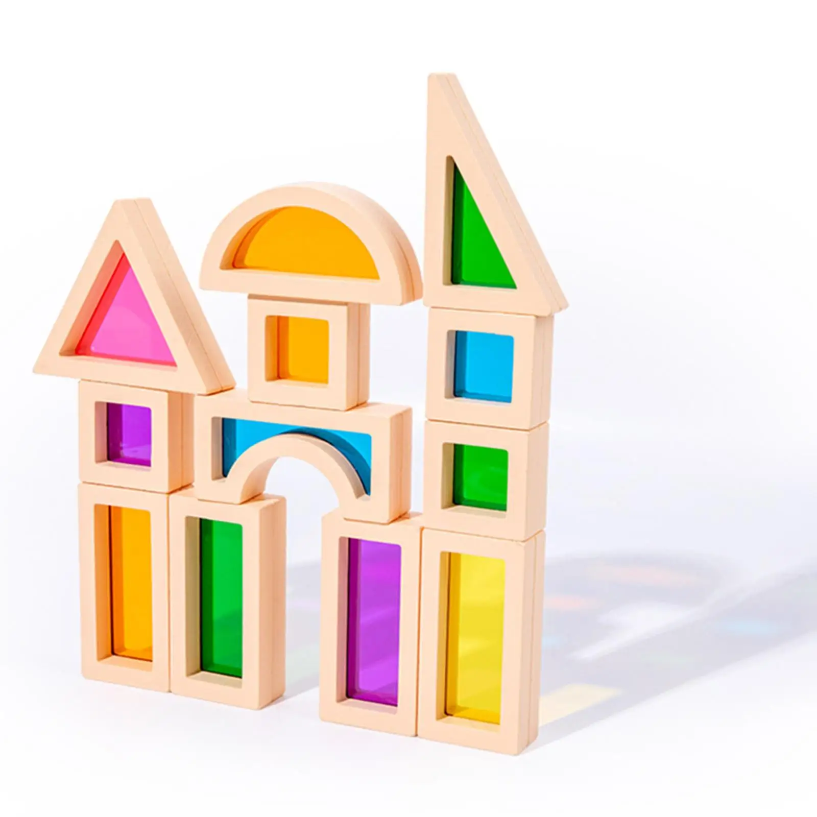 

25Pcs Building Blocks Educational Toys Colorful Colors Shapes Early Learning