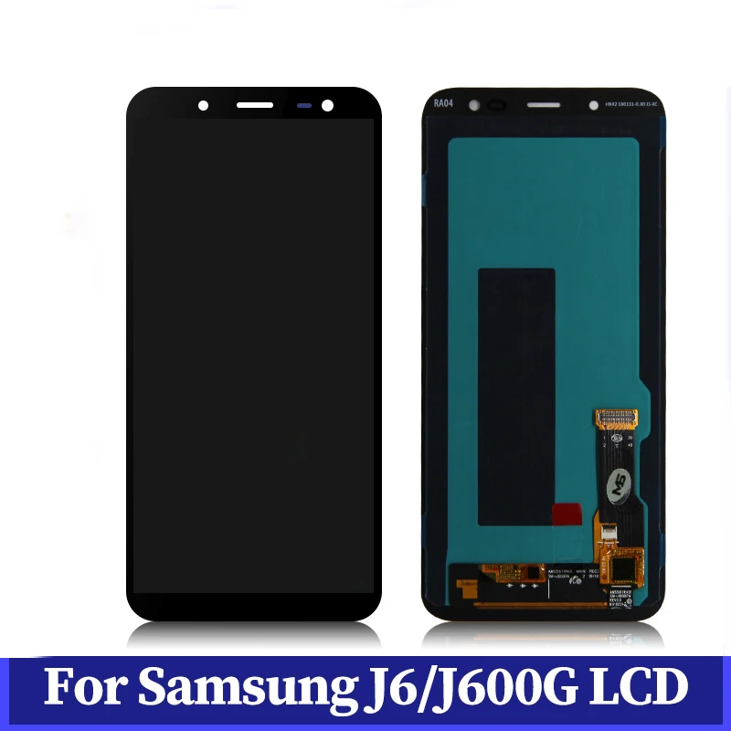

Super AMOLED For Samsung Galaxy J6 2018 J600 J600F J600Y LCD Display Touch Screen For SM-J600F J600G J600FN/ds Assembly Parts