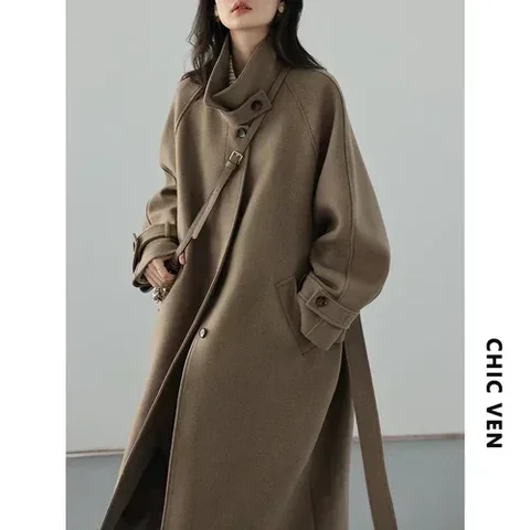 Женское пальто CHIC VEN из шерсти