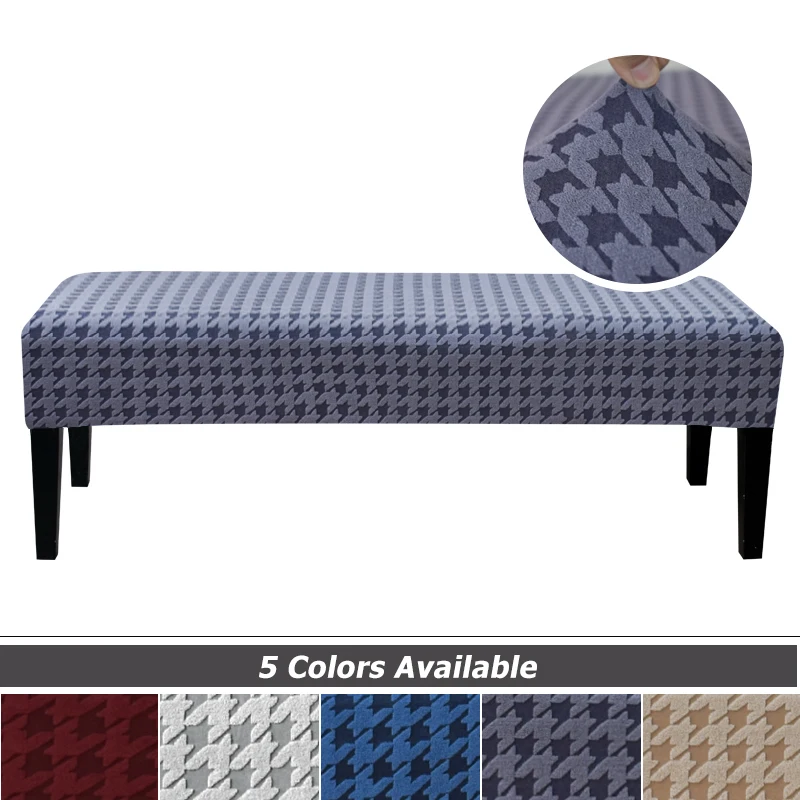 

Скандинавские чехлы для стульев для фортепиано, универсальные чехлы для скамейки, прямоугольные жаккардовые утолщенные чехлы для стульев, ...