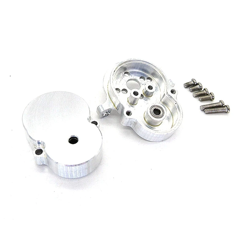 

D12 металлическая коробка передач Чехол Крышка запасные аксессуары для WPL D12 1/10 Радиоуправляемый автомобиль