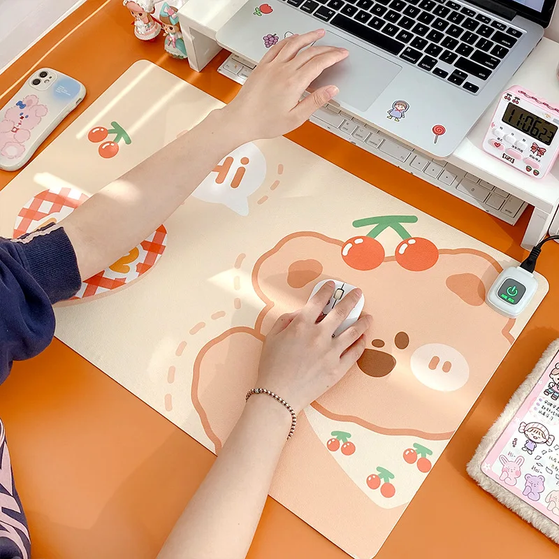 

FOR Troller pad large heating warm table mat student learning writing warm pad Office computer keyboard pad