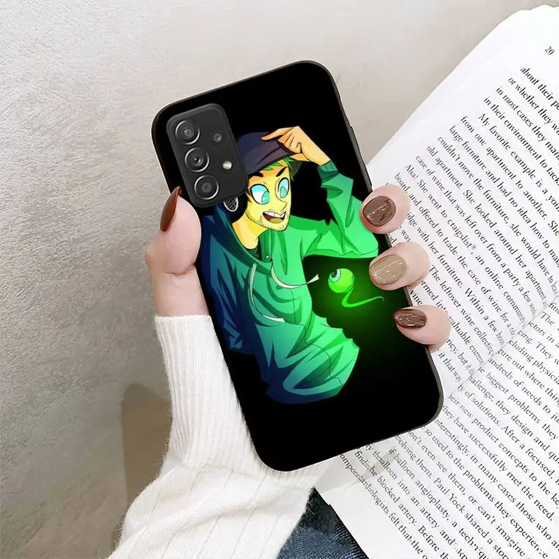 Чехол для телефона Zororong Jacksepticeye Samsung Galaxy S10 S20 S21 Note10 20Plus Ultra Shell |