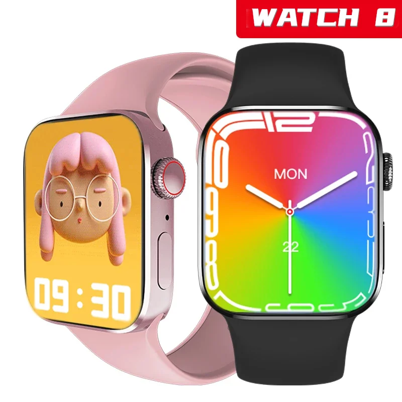 

2022 New Women Men Smart Watch Series 8 HW8 Max 1.99" Full Screen Bluetooth Call Smartwatch For Apple Watches IWO Watch 8 PK W37