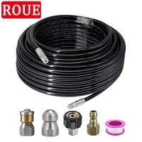 high pressure car washer cleanning outlet rubber hose copper internal thread accessories rotating nozzle sewer cleaning pipe