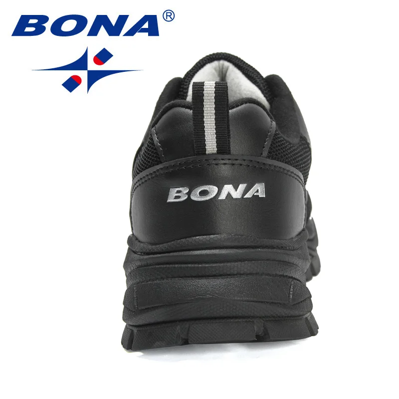 BONA 2022 New Designers Sports Shoes Men Breathable Casual Running Shoes ManTrendy Lightweight Breathable Mesh Shoes Mansculino