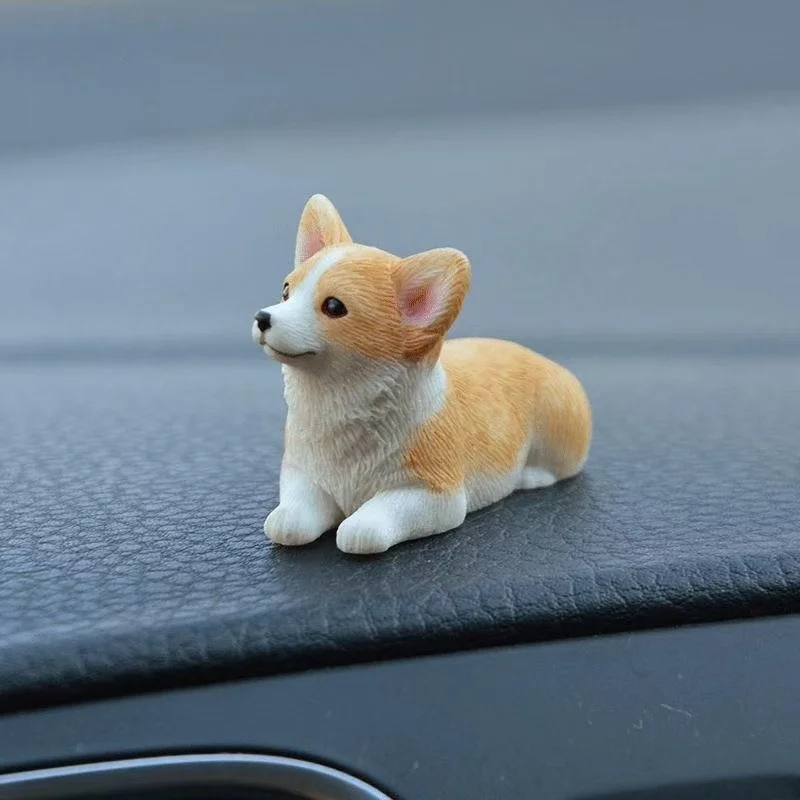 

Мини-фигурка Корги из резины