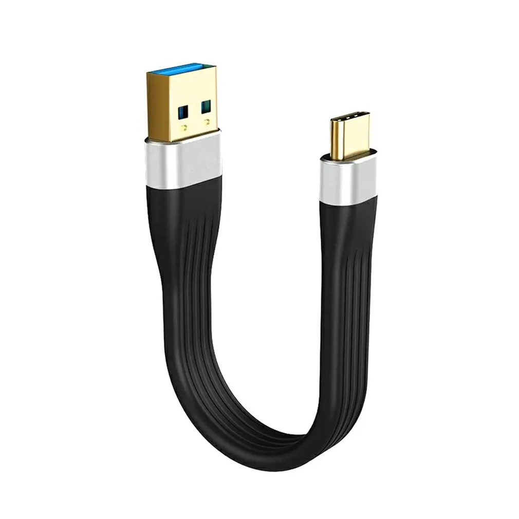 

Ультракороткий USB C-кабель USB 3,1, USB 3,0 A «штырь-штырь», кабель для быстрой зарядки и синхронизации данных, 5 Гбит/с, 3A, 60 Вт