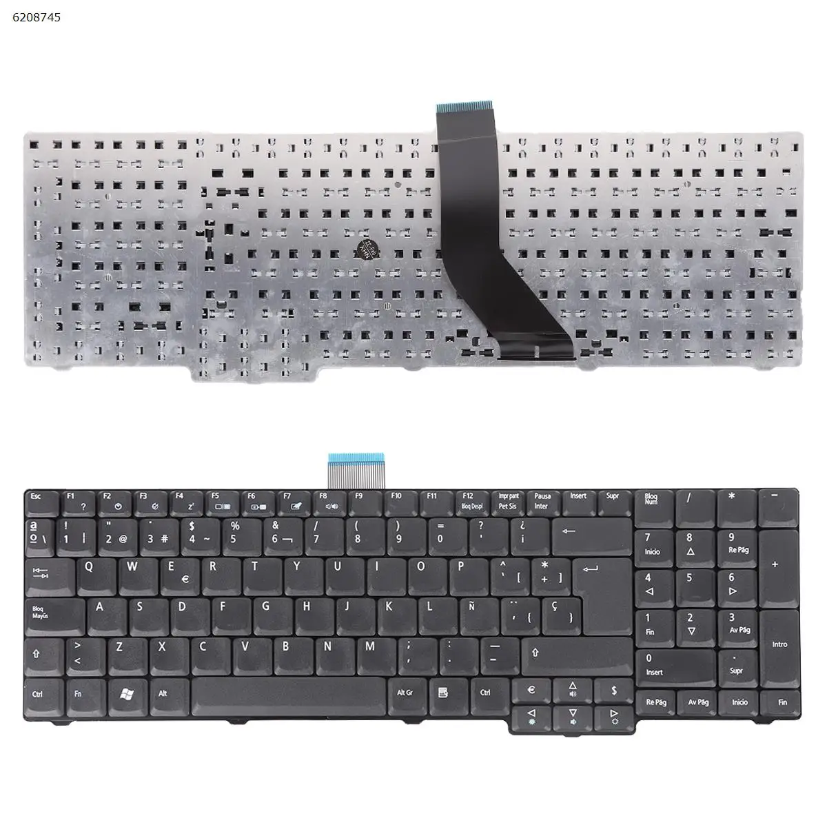 

SP Laptop Keyboard for Acer Aspire 7230 7530 7530G 7630 7730 7730G BLACK