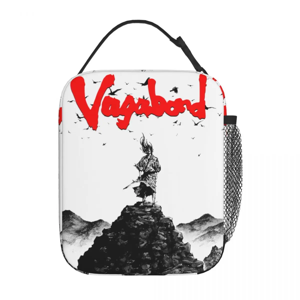 

Vagabond Manga Thermal Insulated Lunch Bag Japanese Swordsman Musashi Miyamoto Portable Bag for Lunch Thermal Cooler Lunch Box