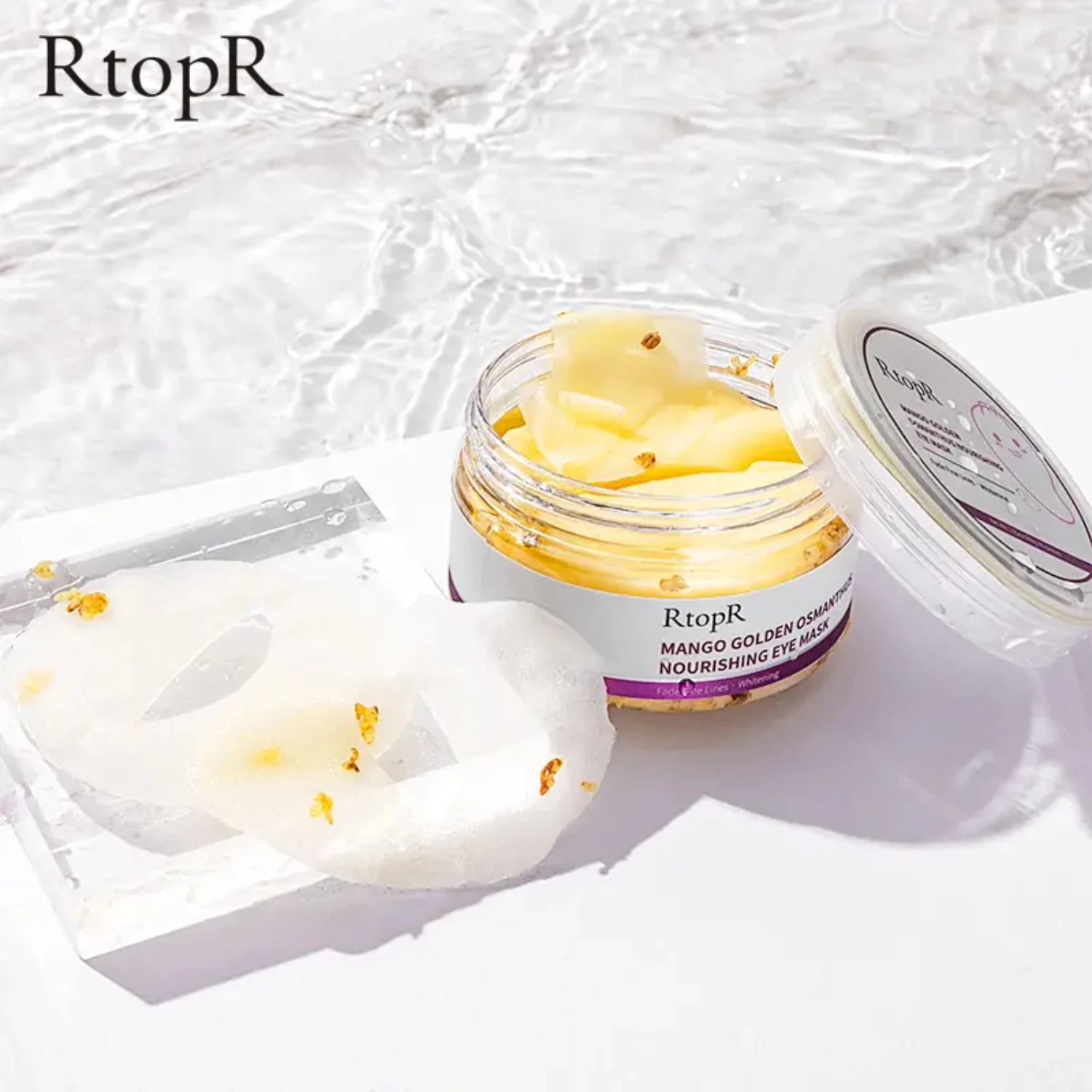 Treat Yourself to a Pampering Experience with Luxurious Nourishing Anti-Aging Eye Mask - Combat Dark Circles Revitalize Tired