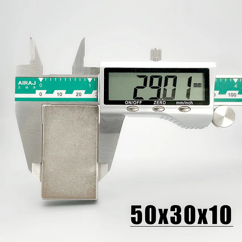1/2/3 шт. 50x30x10 неодимовый магнит 50 мм x 30 10 N35 NdFeB Блок сверхмощный сильный постоянный