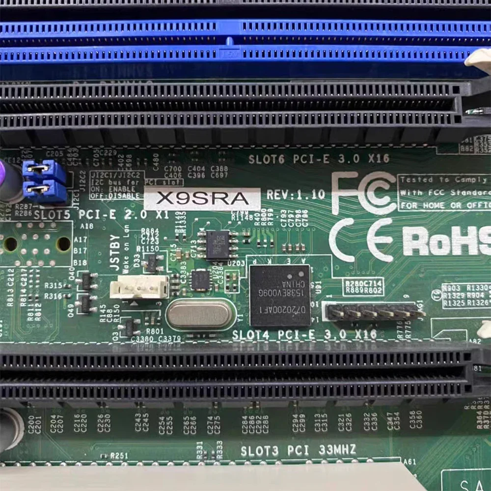 Для Supe-rmicro односторонняя материнская плата рабочей станции C602 чипсет E5-2600 PCI-E3.0