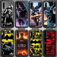 batman and catwoman phone case for huawei p20 p30 p40 lite e pro mate 40 30 20 pro p smart 2020