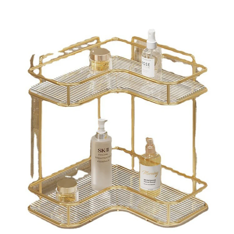 Полка угловая без перфорации настенная бесшовная полка для ванной комнаты