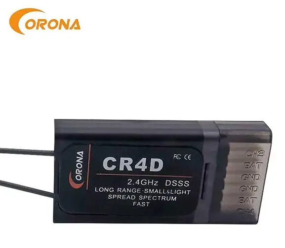 Corona 2 4 Ghz JR Graupner Module & Rx Combo Kit CR4D CR8D + CT8J (V2 DSSS) радиоуправляемая Игрушечная модель