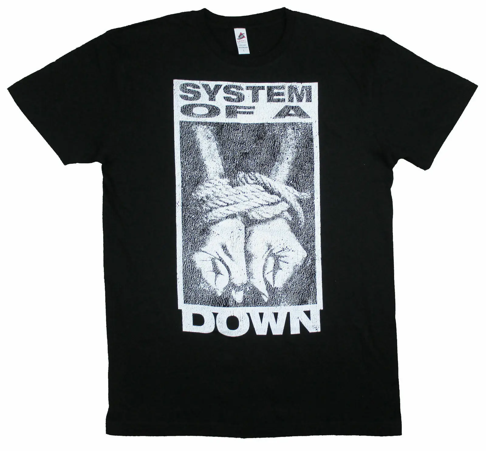 

System Of A Down Tied Hands Black T-Shirt NEW