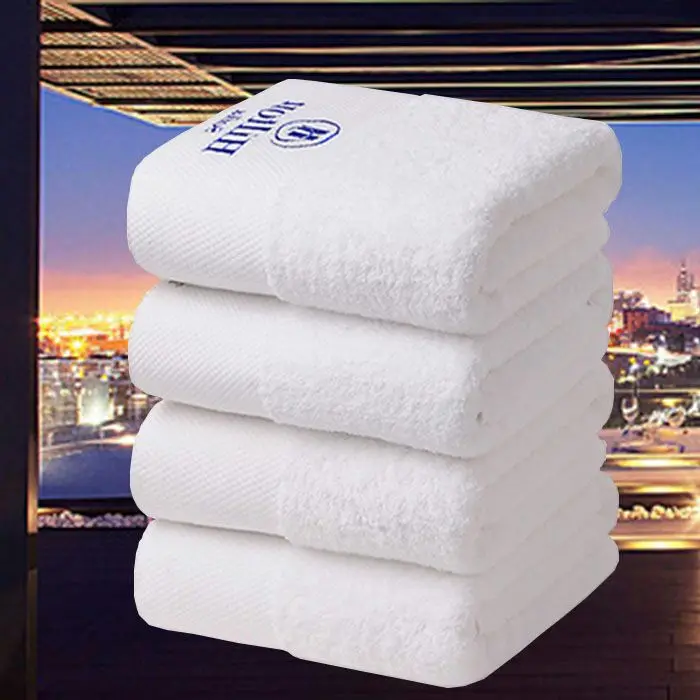 

Hotel, hotel, beauty salon, health preservation, sweat steaming, sauna, foot massage, thickened absorbent white towel, pure