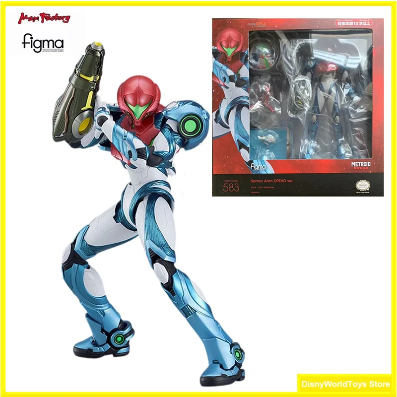 100% оригинал Figma 583 METROID DREAD Samus Aran ver в наличии коллекция аниме фигурки модель