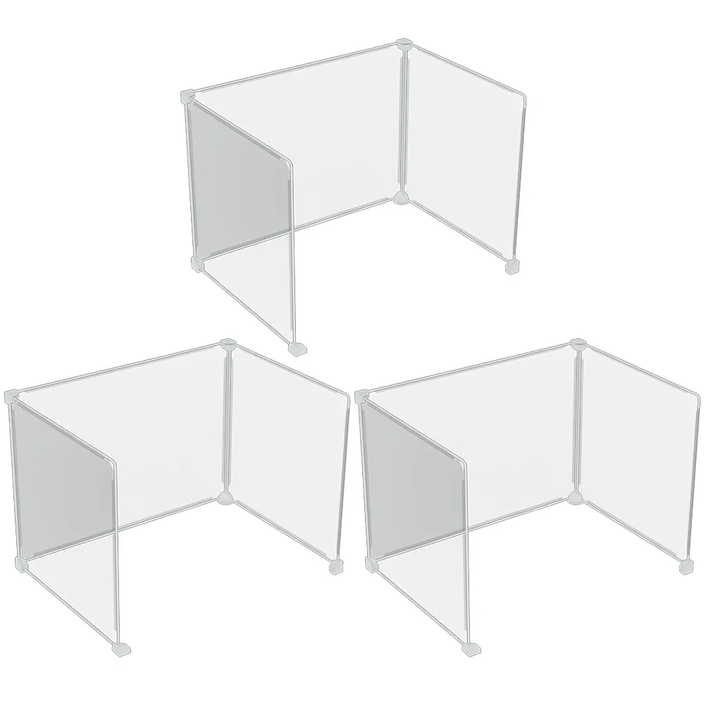 

Desk Privacy Sneeze Divider Guard Table Shield Board Screen Classroom Panelpartitions Dividersofficedesks Students