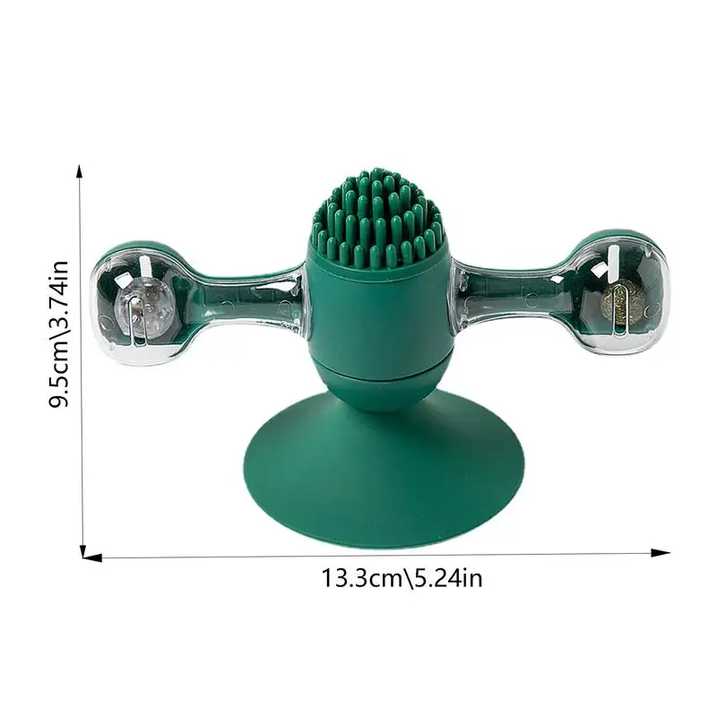 Ветряная мельница проигрыватель игрушка для кошек вращающийся игрушечный шар