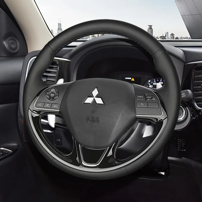 

Оплетка рулевого колеса для Mitsubishi Outlander Eclipse 2016 2017 2018 2019 2020