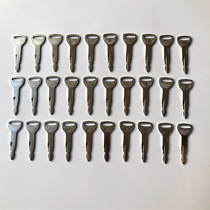 30 шт. ключ Toynew A62597 57591-23330-71 зажигания для вилочного погрузчика Toyota новая модель