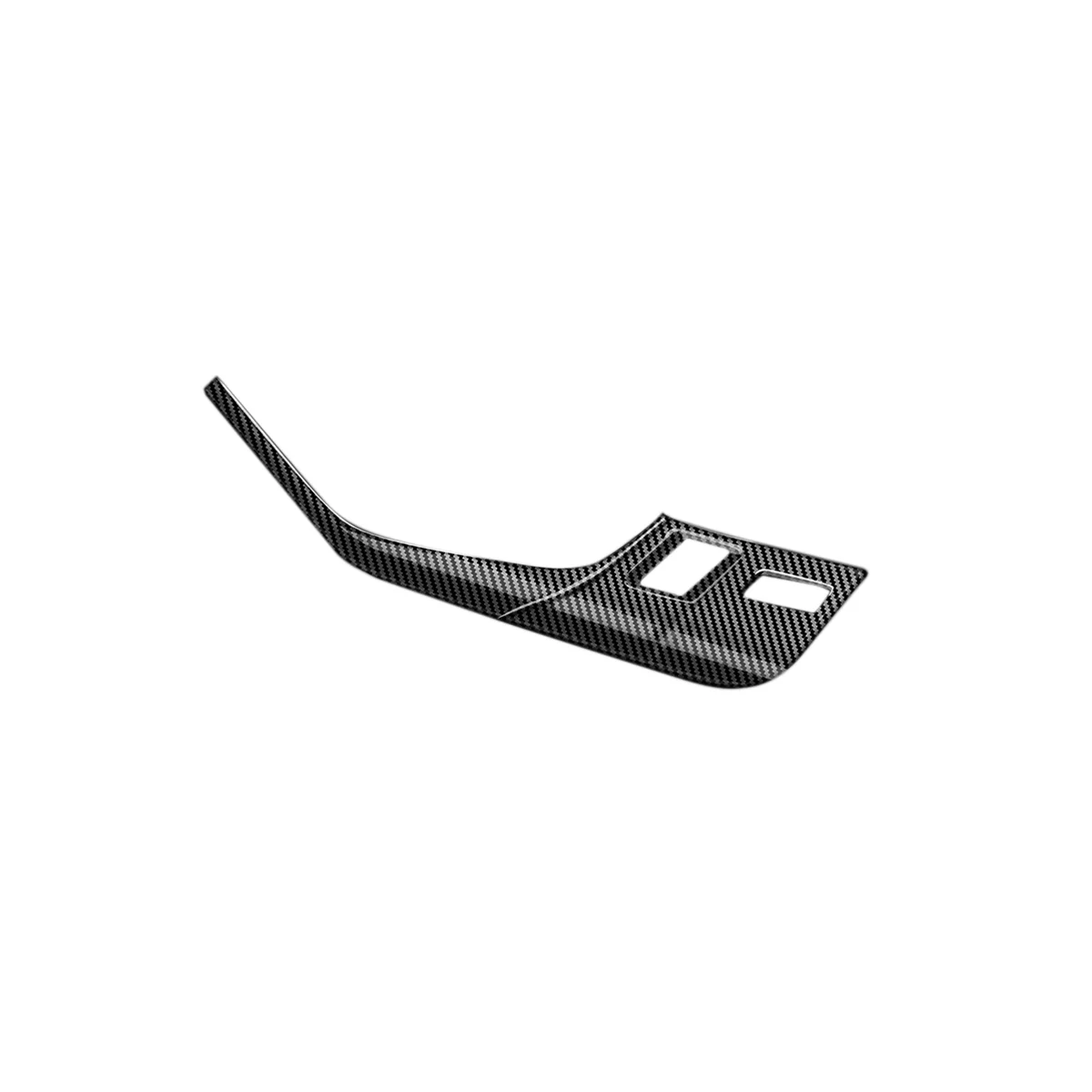 Автомобильная рамка из углеродного волокна для центральной консоли наклейка