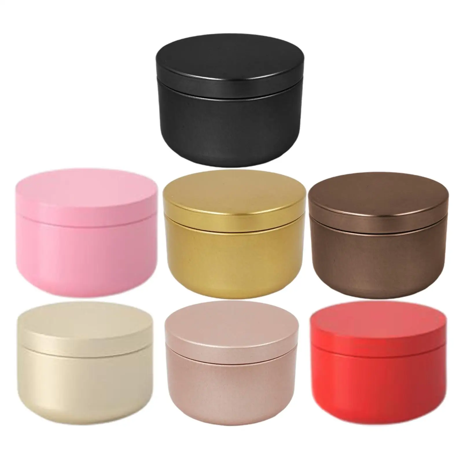 

12Pcs Small Aluminum Cans 50ml with Buckle Anti Drop Containers for Sweets Cosmetics