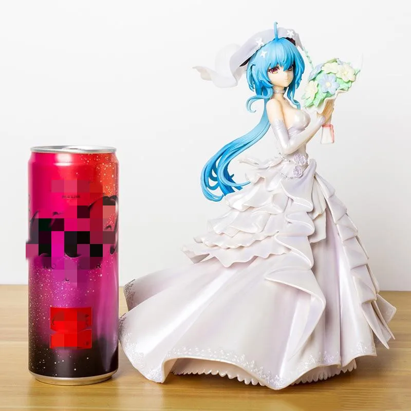 

New Genshin Impact Figure Ganyu Wedding Dress Anime Yae Miko Yelan Girl PVC Action Model Toys Collection Dolls Gifts