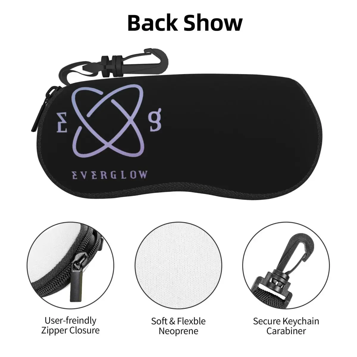 Чехол для очков Everglow с логотипом защитный футляр солнцезащитных Мягкий мужчин и