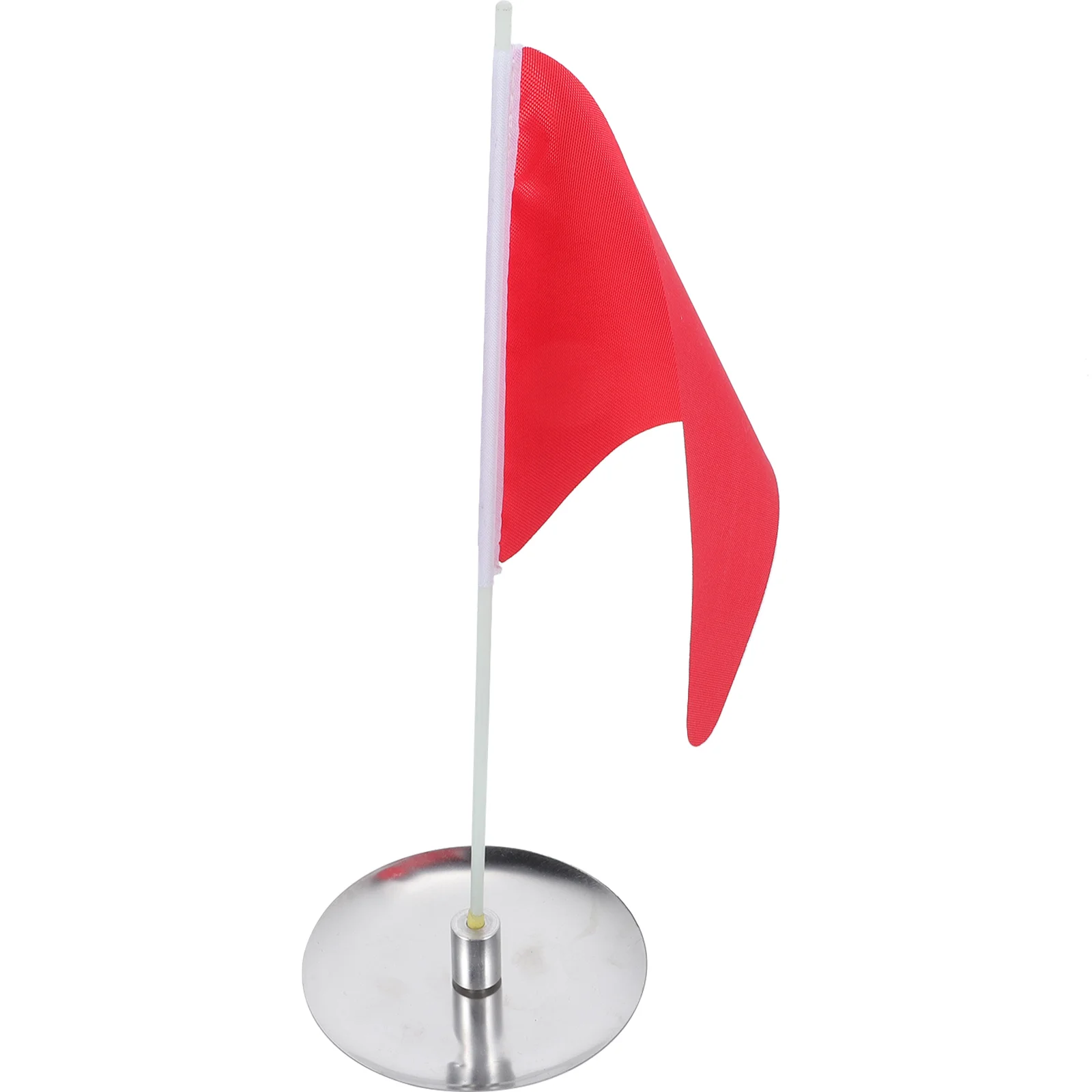 

Golf Flagpole Practice Small Golfs Stainless Steel Tray Accessories Oxford Cloth Golfing Court Flagstick