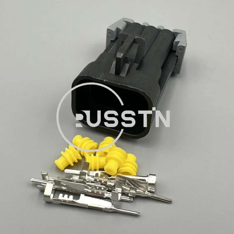 1 комплект, 6-контактный Metri-Pack 150, водонепроницаемый автомобильный разъем, автоматический жгут проводов, розетка переменного тока в сборе 12052848 12124107