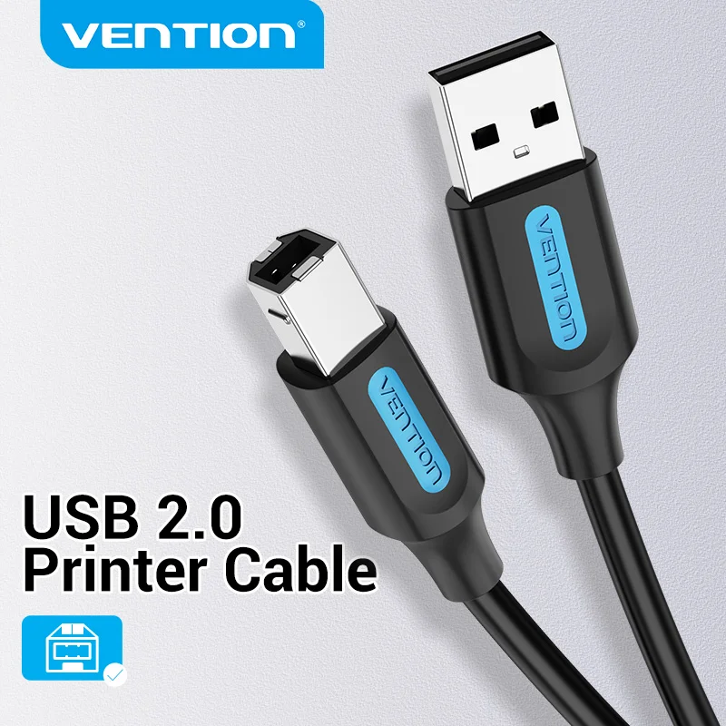 

Vention USB Printer Cable 3m 10m USB 3.0 2.0 Type A Male to B Male Cable for Canon Epson HP ZJiang Label Printer DAC USB Printer