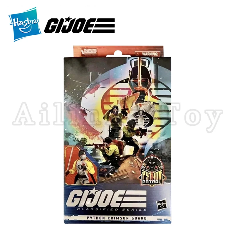 

Hasbro G.I.JOE 1/12 6inch Action Figure Classified Python Crimson Guard Anime Model For Gift Free Shipping