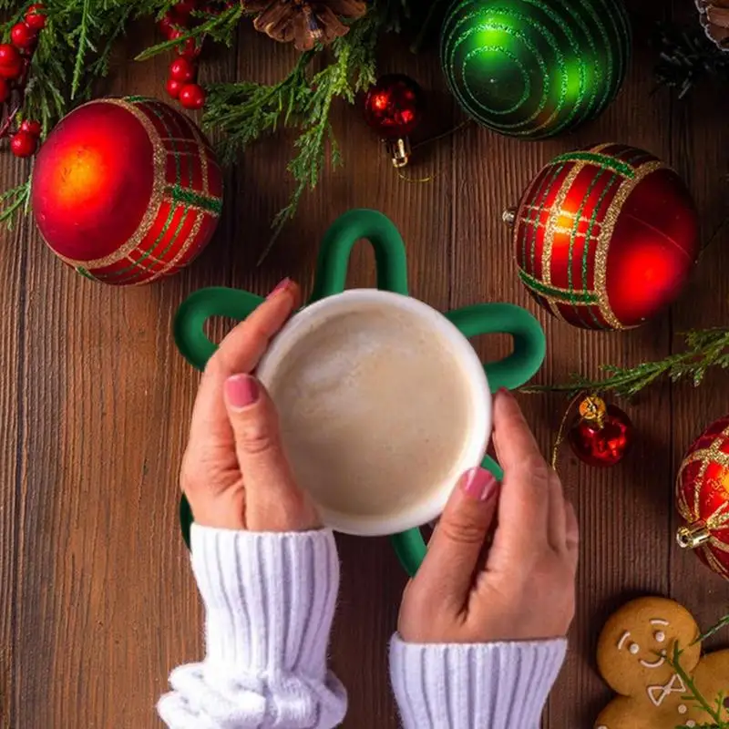 Рождественские подставки силиконовая тарелка для тарелок коврик горшка