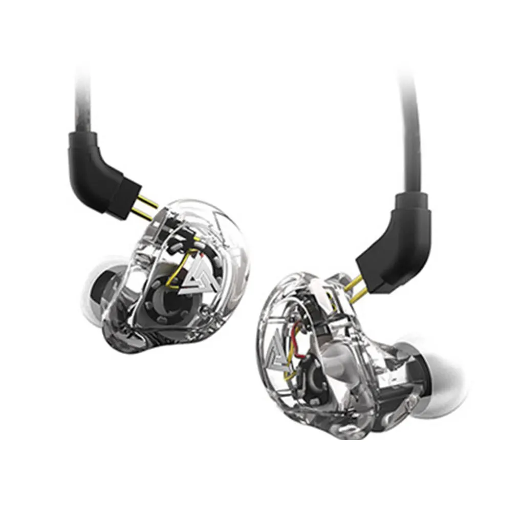 

QKZ VK1 4DD Earphone Detachable Cable Earbuds 3 5mm In-Ear Wired Super Bass Stereo Hifi Headset