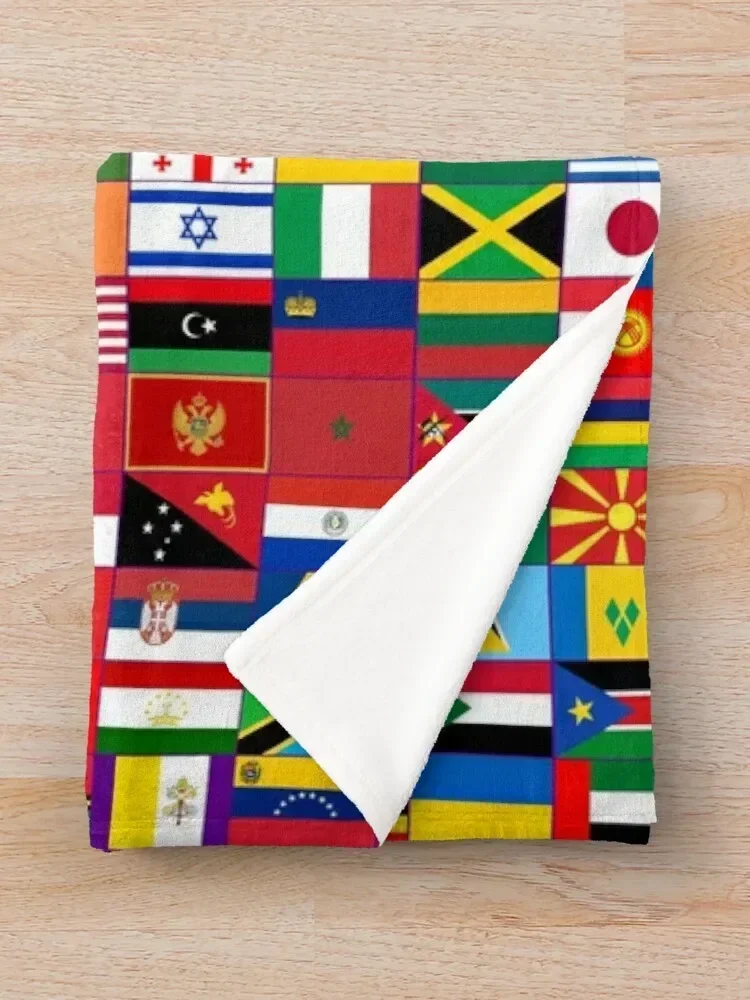 Покрывало с флагами мира пушистый диван искусственные одеяла для кровати demogorgon
