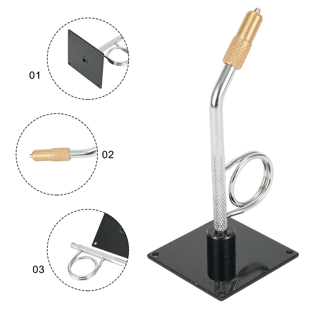 

1pc New Fly Tying Vise With Base Rotary C-clamp Fish Tackle Kit Travel Alloy Fly Fishing Tackles Hook Binding Tool Pesca