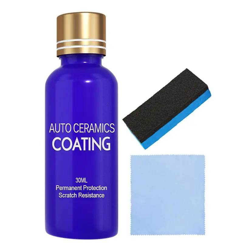

9H Ceramic Coating For Cars Anti-scratch Car Polish Sealant 30ML Super Hydrophobic Professional Care Detailing Body Hardness