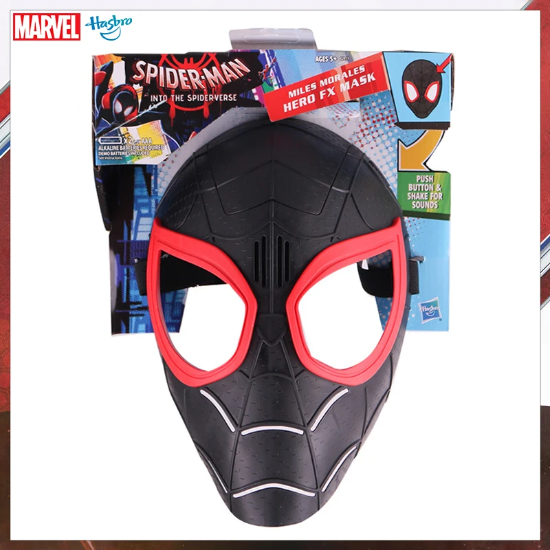 

Hasbro Marvel Legends Spider-Man FX Mask Into The Spider-Verse Miles Morales Hero Masks Superhero Cosplay Toys Kids Gift E2911