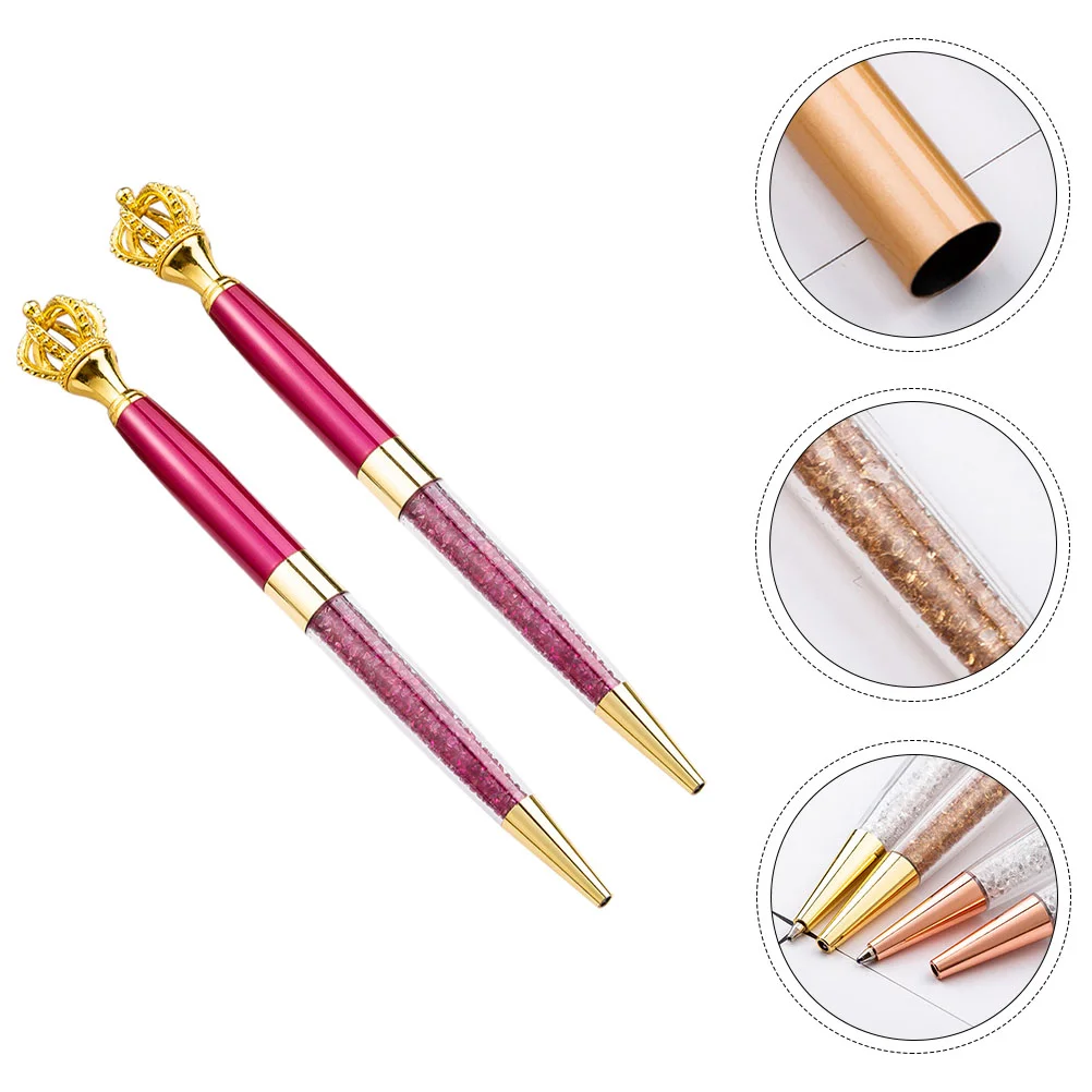 

2pcs Pens Delicate Advertising Pen for Business Gift Student