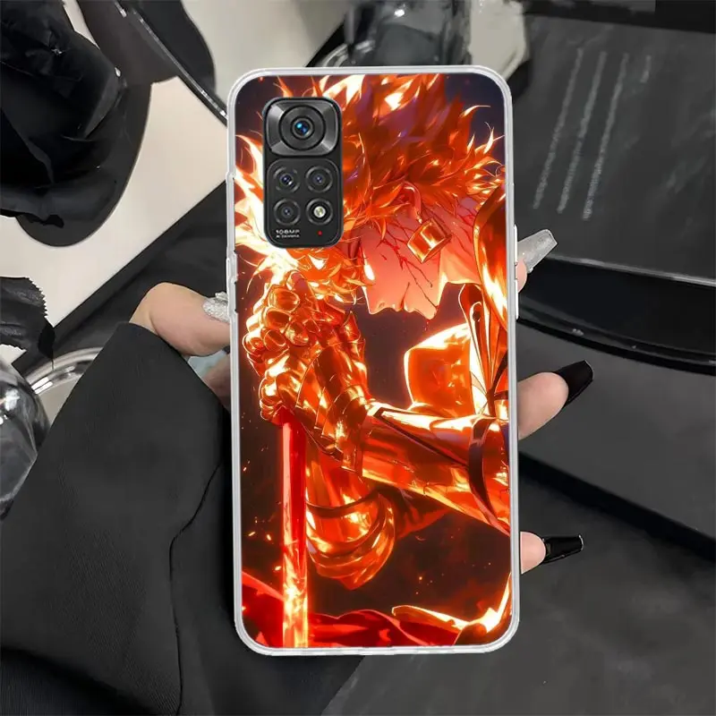 Чехол для телефона Fate Zero Stay Night Gilgamesh Xiaomi Redmi Note 14 13 12 11 Pro Plus 12S 11S 10S 10 11E 11T 9 9S Soft Shoc