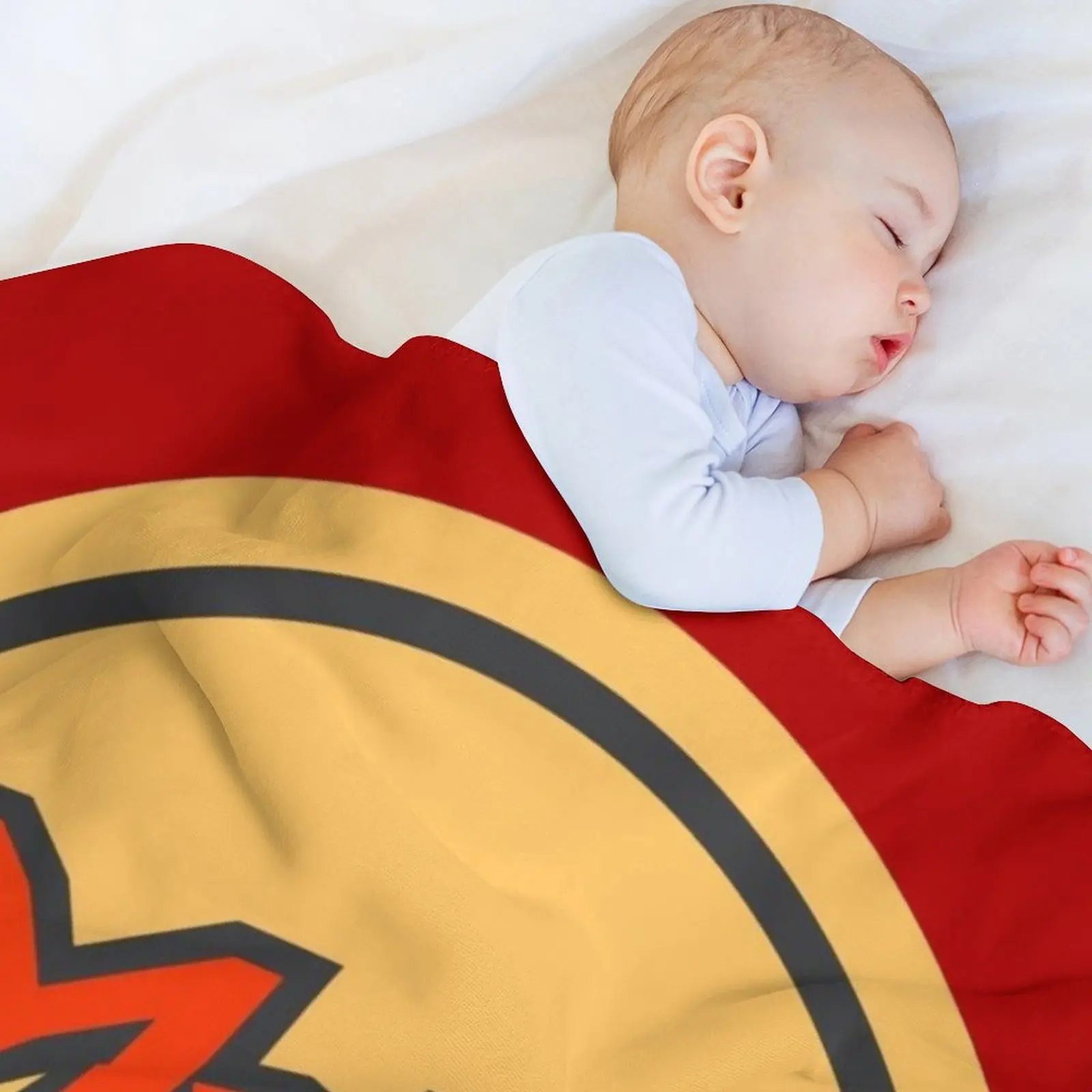 Фото Плед Moes Chili Hot Throw Blanket для декоративного оформления кроватей и модных диванов, тёплый для сна, спальный мешок из фланелевой ткани, дизайнерские пледы. №3